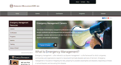 Desktop Screenshot of emergencymanagementedu.org